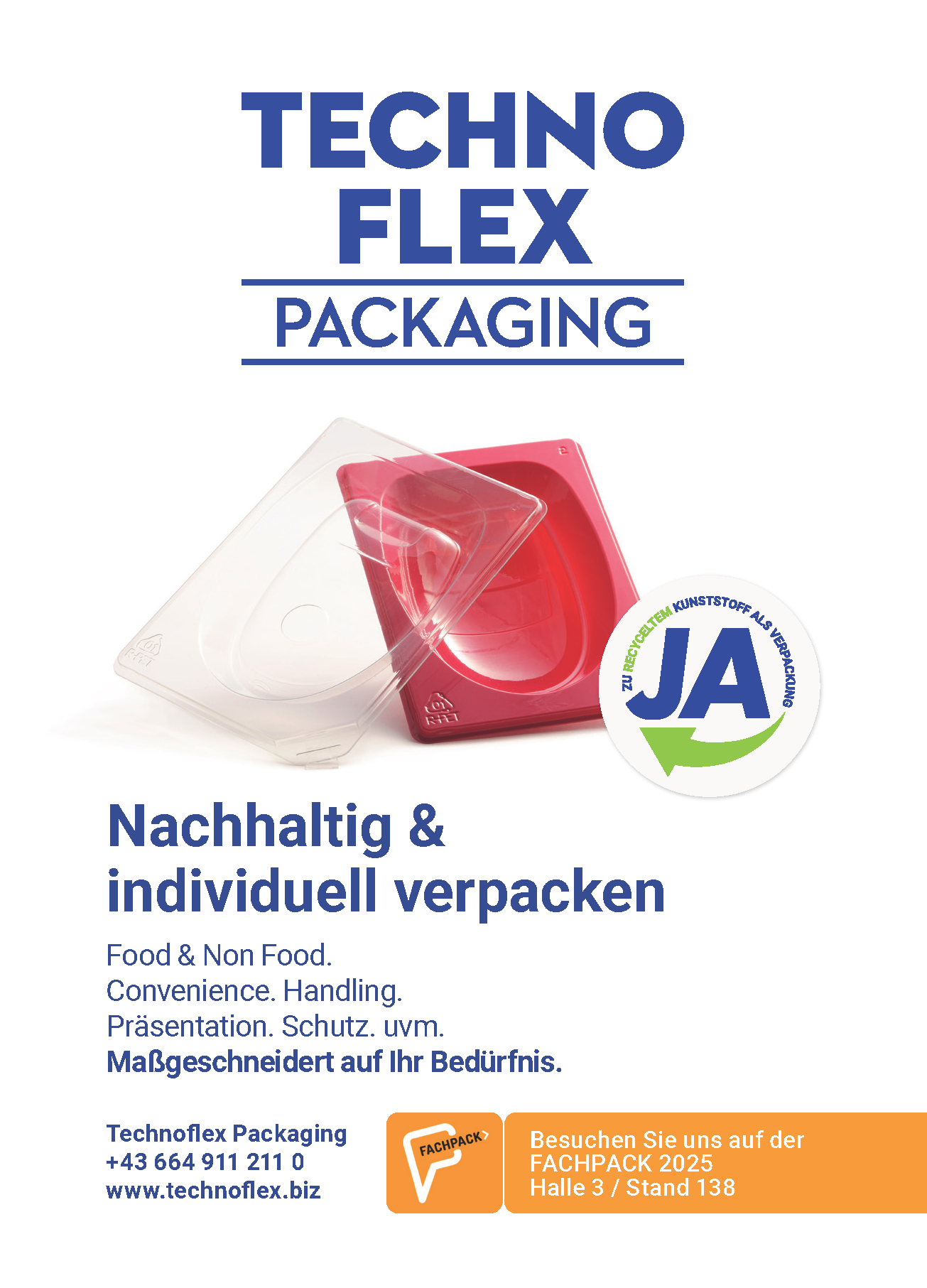 Messeauftritt Fachpack 2025