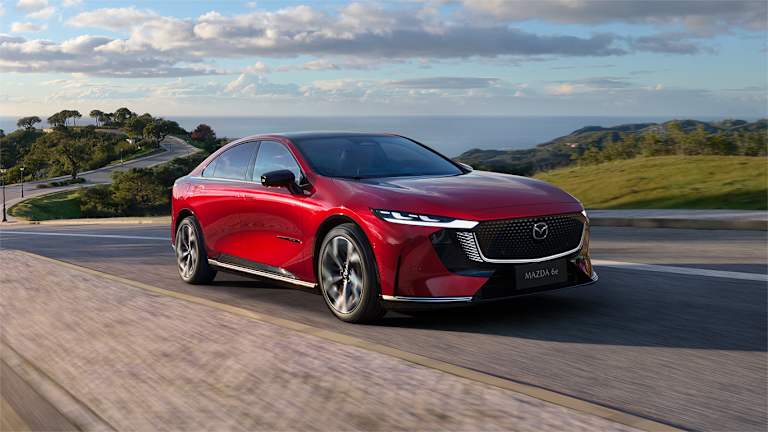Elektrisches Fahren: Der Mazda6e