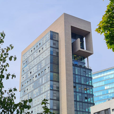 Port Event Center, Düsseldorf – Fassadenplanung