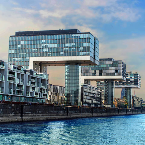 Kranhaus 1, Köln – Fassadenplanung