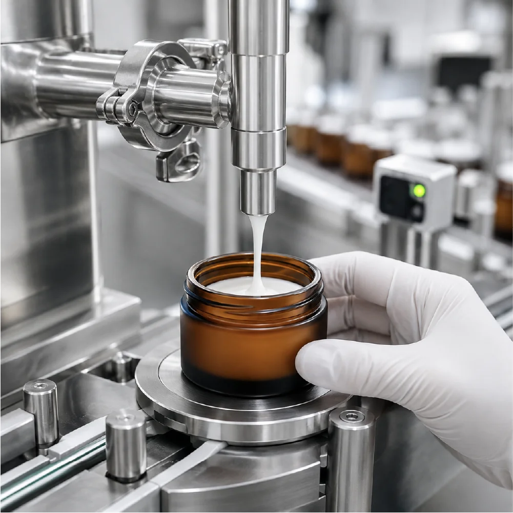 Qualitätskontrolle in der Kosmetikproduktion
