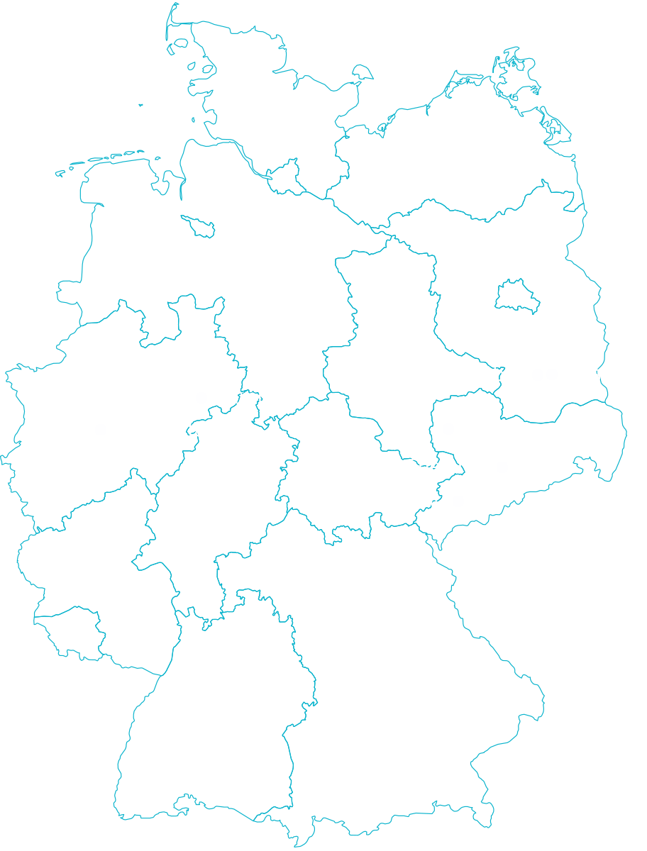 Standortkarte der HQM Gruppe