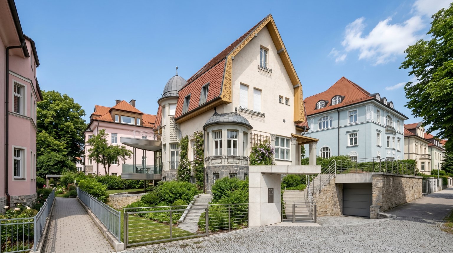 Denkmalgeschützte Villa Linz – ganzheitliche Sanierung
