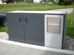 Müllbox Komfort Sichtbeton