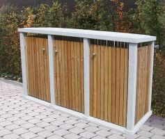 Müllbox Holz-Design