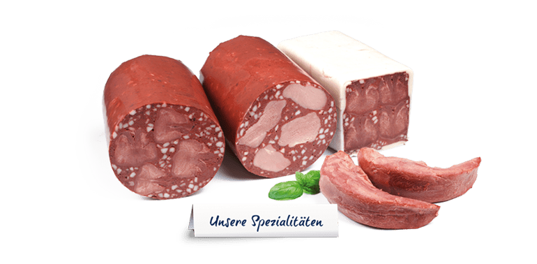 Zungenwurstspezialitäten