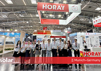 HORAY auf der The smarter E Europe 2026