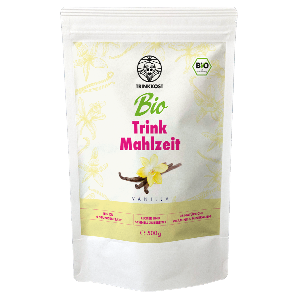 Bio-Trinkmahlzeit Vanilla (Vorratsbeutel 500 g)
