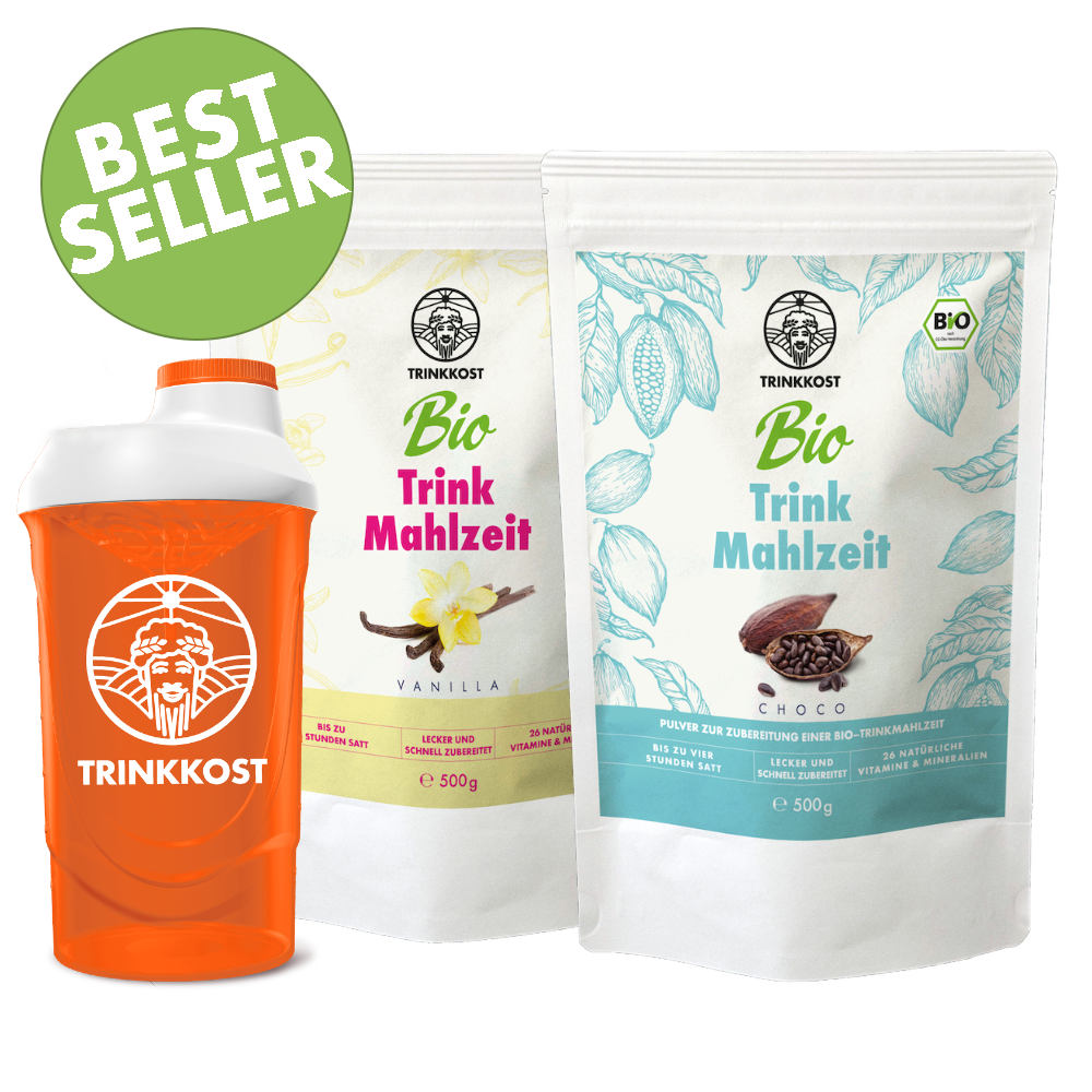 Classic Starter: 10 Bio-Trinkmahlzeiten mit Shaker