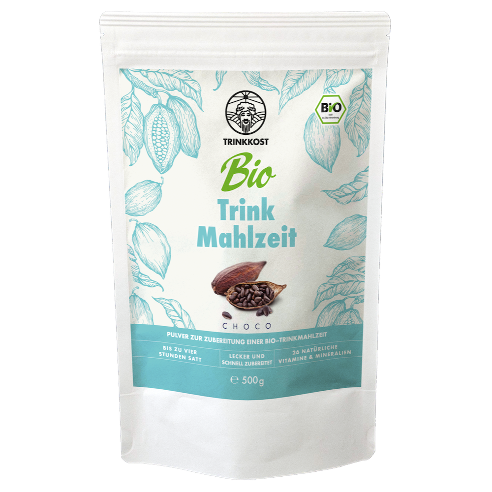 Bio-Trinkmahlzeit Choco (Vorratsbeutel 500 g)
