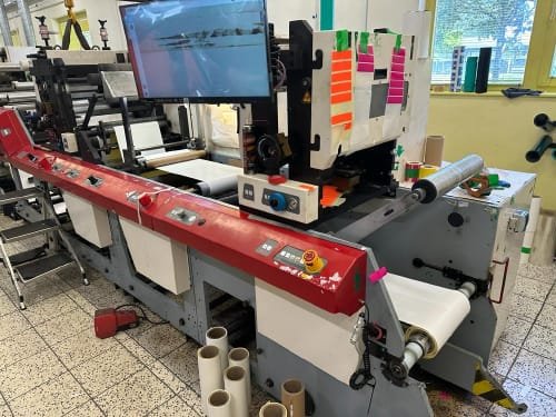 MPS/Mark Andy EP-410 UV-Flexo, 8 Druckwerke