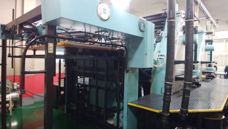 MAN Roland 804-7B, verkauft nach Asien