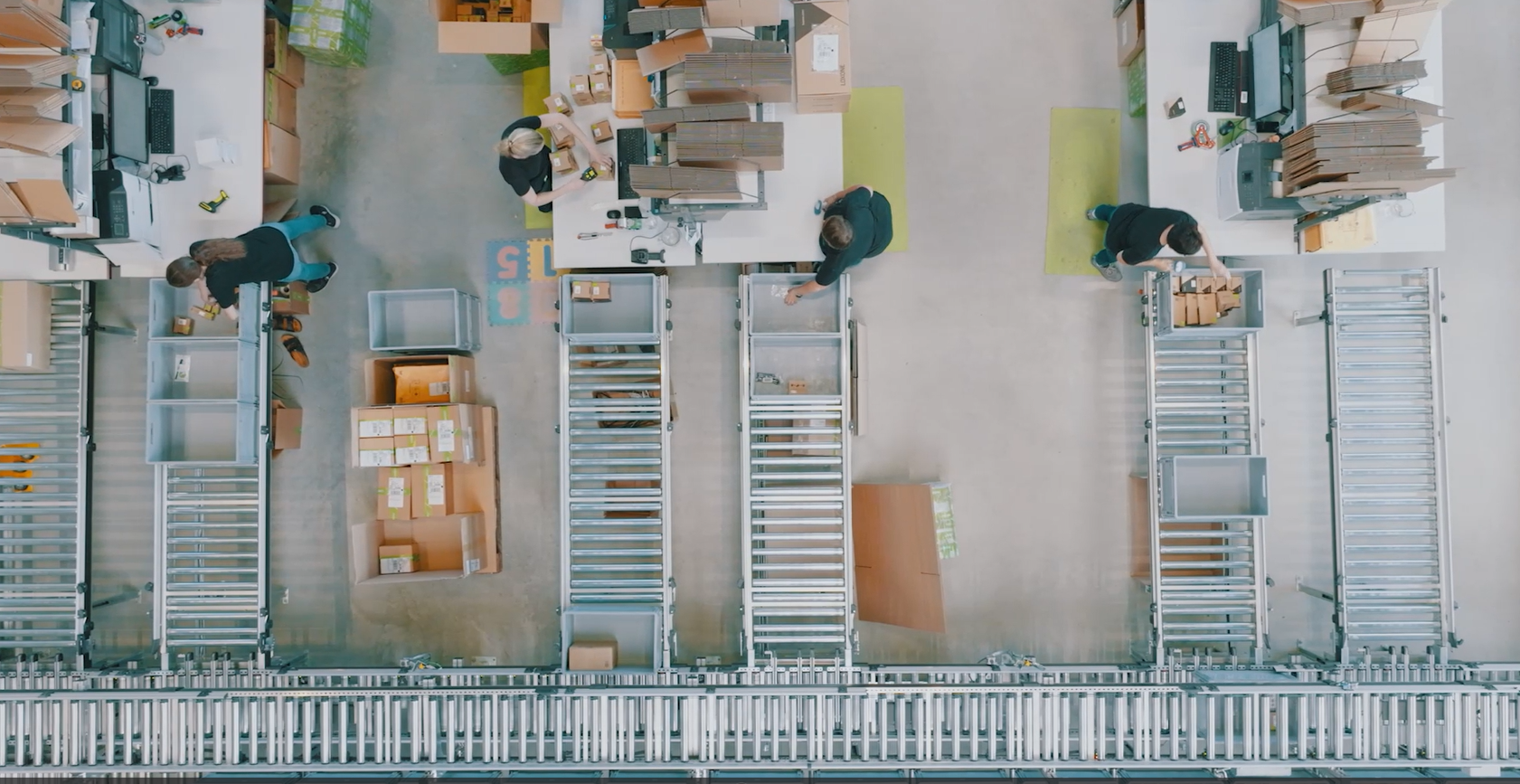 Loxone Campus – Automatisierung des Logistikzentrums