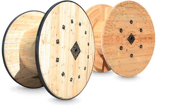 Holztrommel mit Verschalfalz