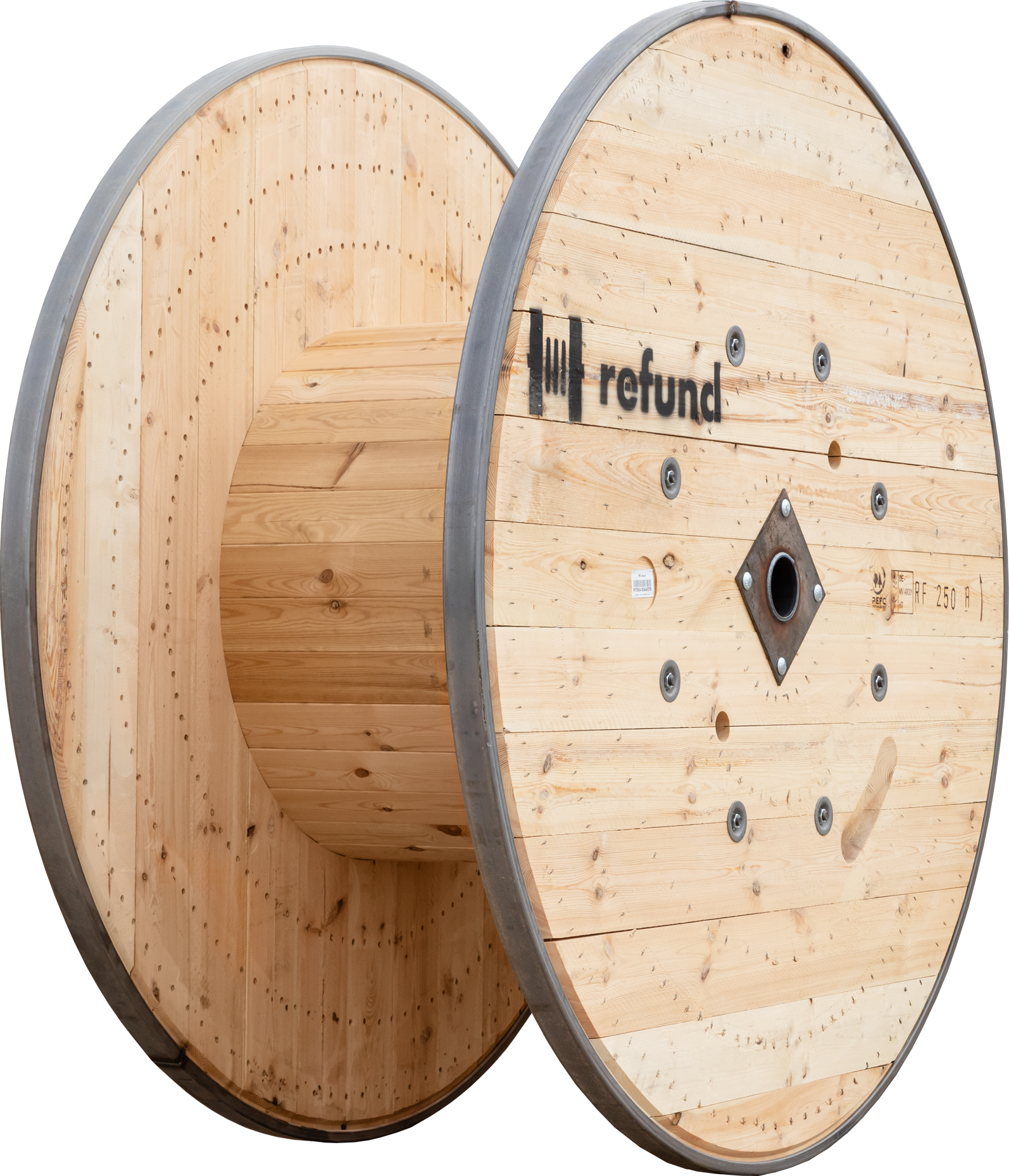 Mehrwegtrommel Hildebrandt Refund (Holz, eisenbereift)