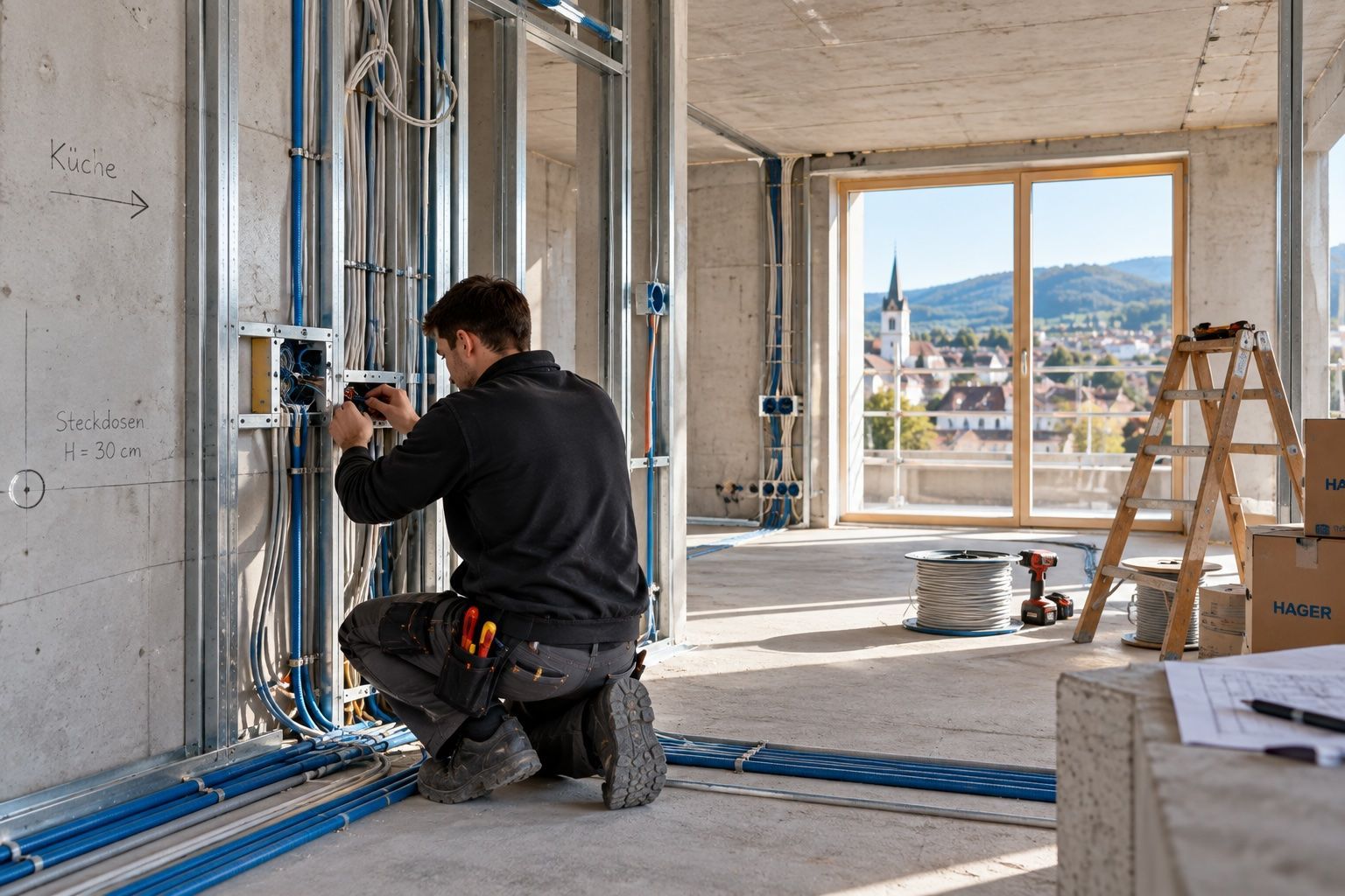 Elektroinstallation Neubau