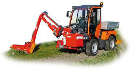 Dücker Ausleger KBM an Holder