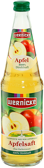 Fruchtsaftflaschen