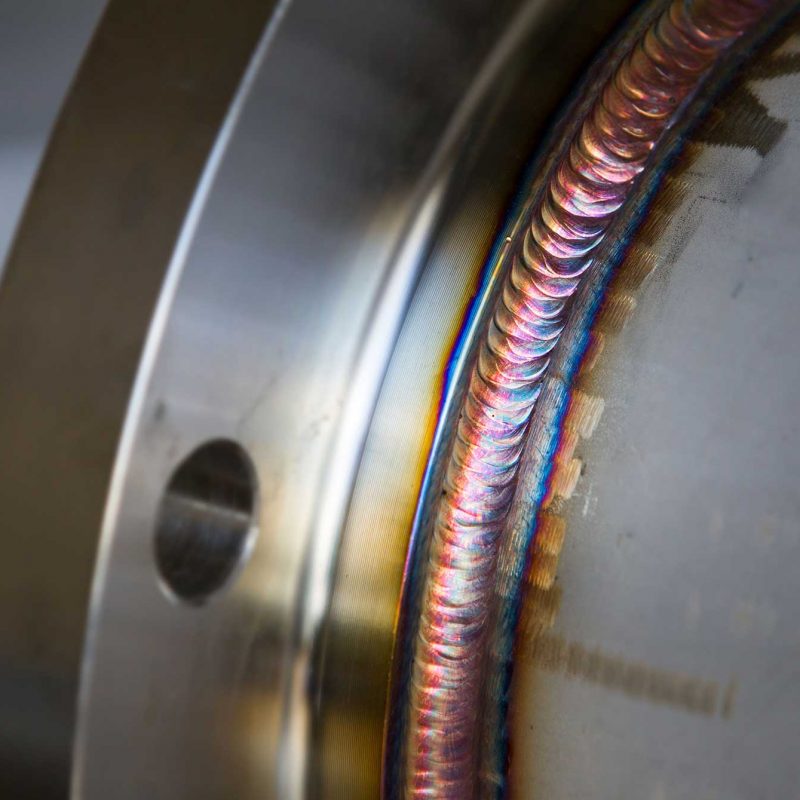 Stainless steel vessels and ducts