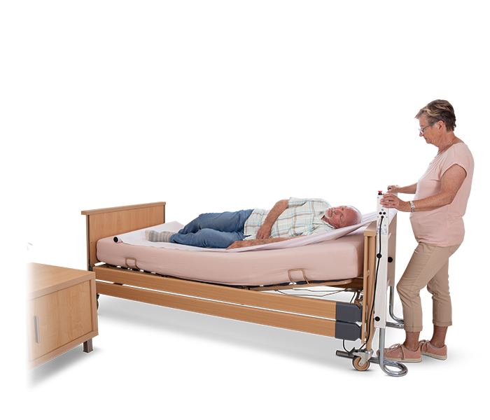 pulla – transportierendes Bettlaken (Lagerungshilfe)