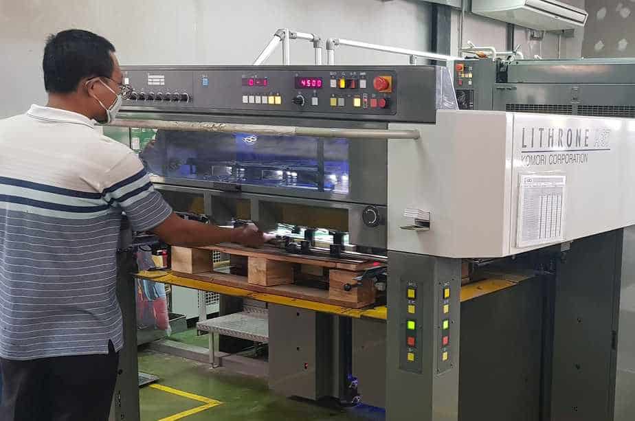 UV-Härtung im Bogenoffsetdruck