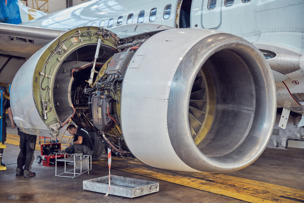 Arbeiten am Luftfahrzeug