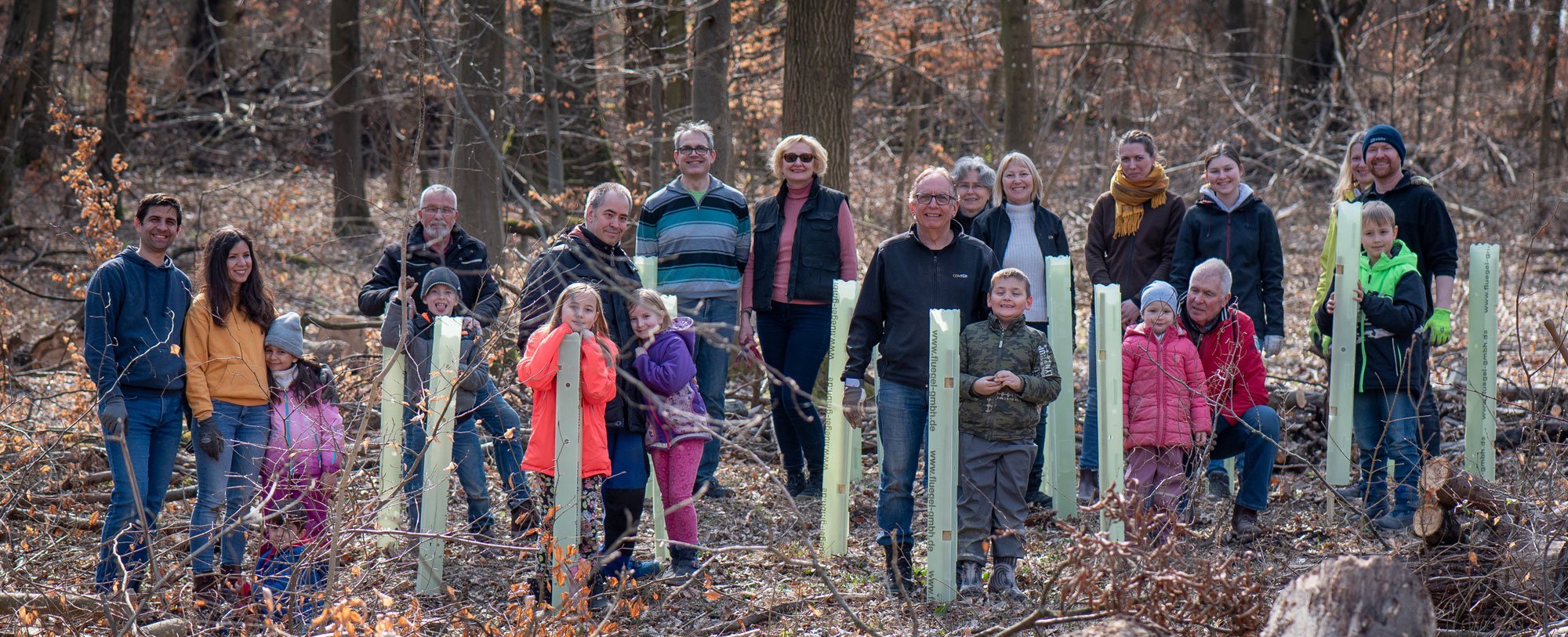 Aufforstungsinitiative „Unser Wald von morgen“