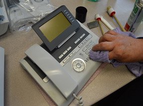 Reinigung und Verpackung