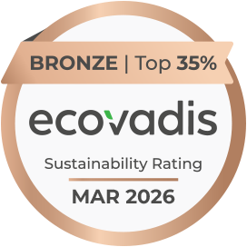 EcoVadis Bronze 2026 Siegel