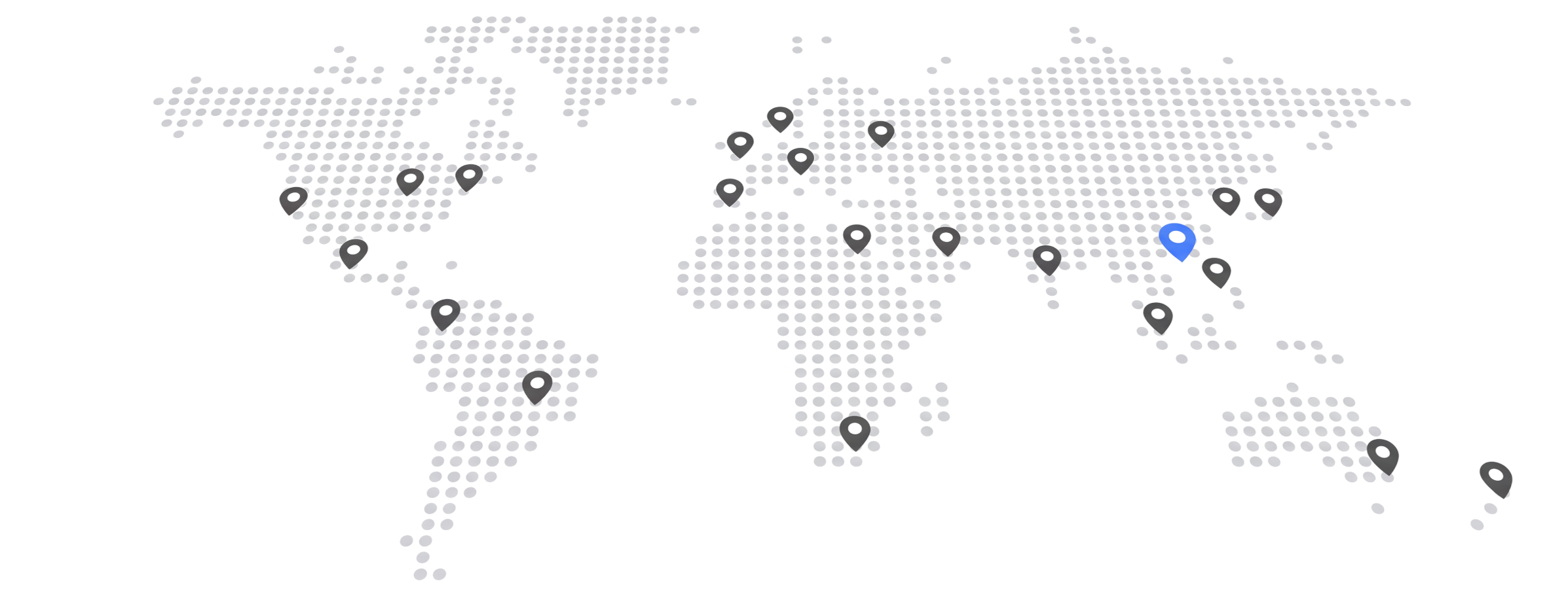 Globales Standortnetzwerk der BLUETTI-Tochtergesellschaften