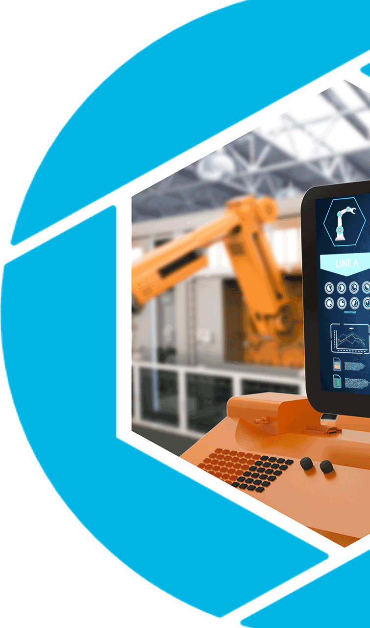 Computersteuerung für Industrieroboter