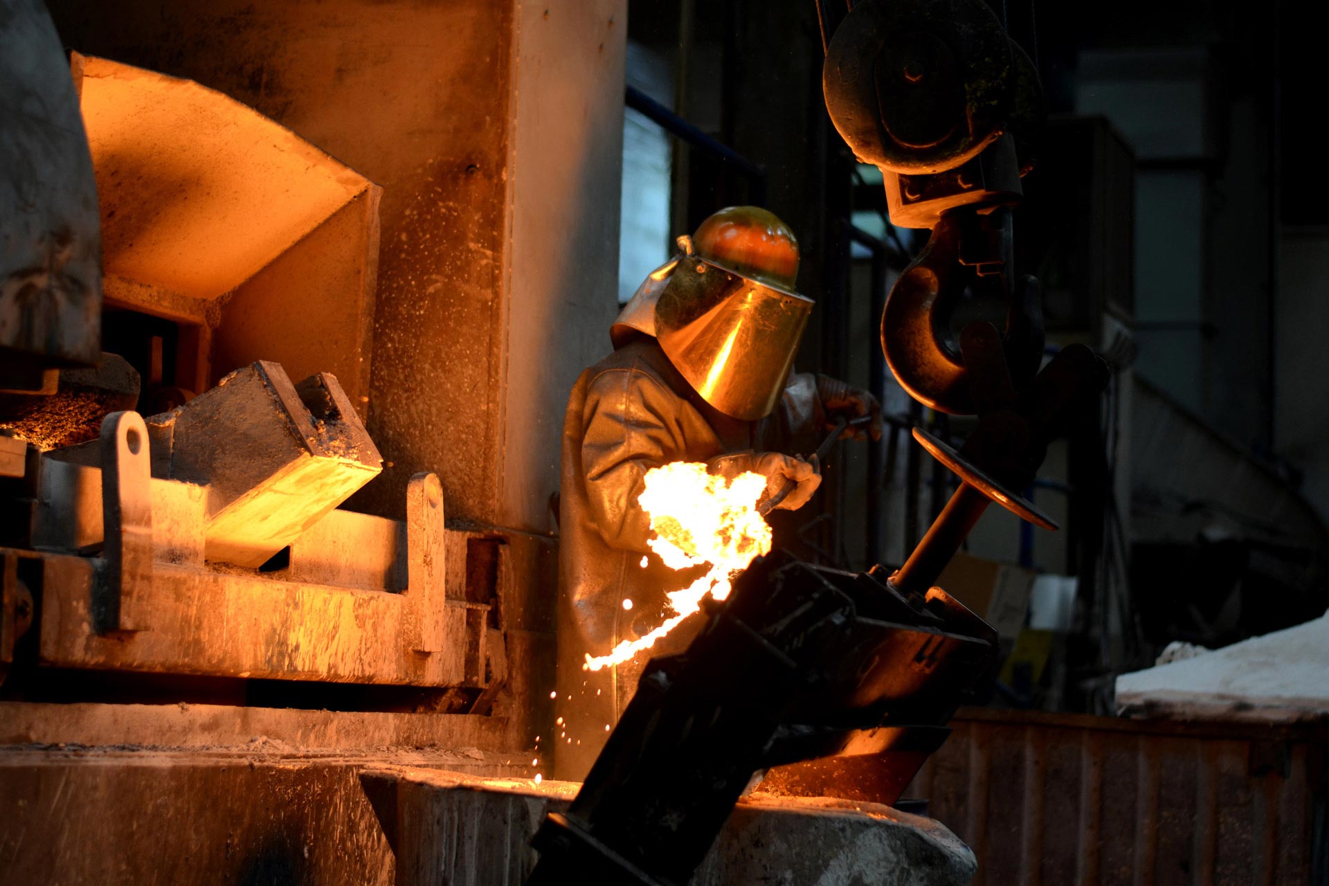 Cast steel – casting process in the foundry