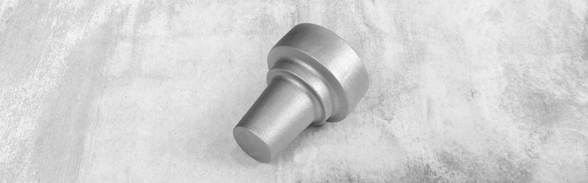 Pre-cast blanks for CNC turning and milling