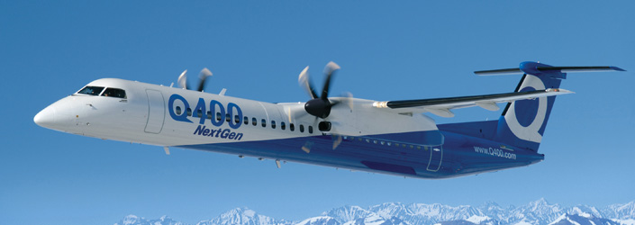 Turboprop-Flugzeug