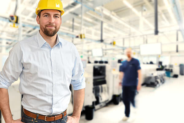 Servicetechniker im Kundendienst