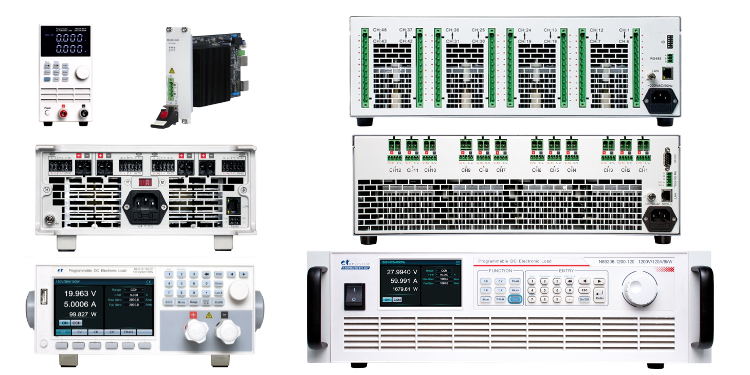 Elektronische DC-Lasten Übersicht