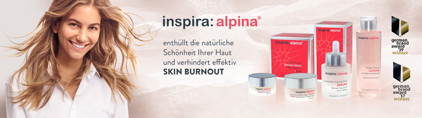 inspira: alpina Pflegelinie