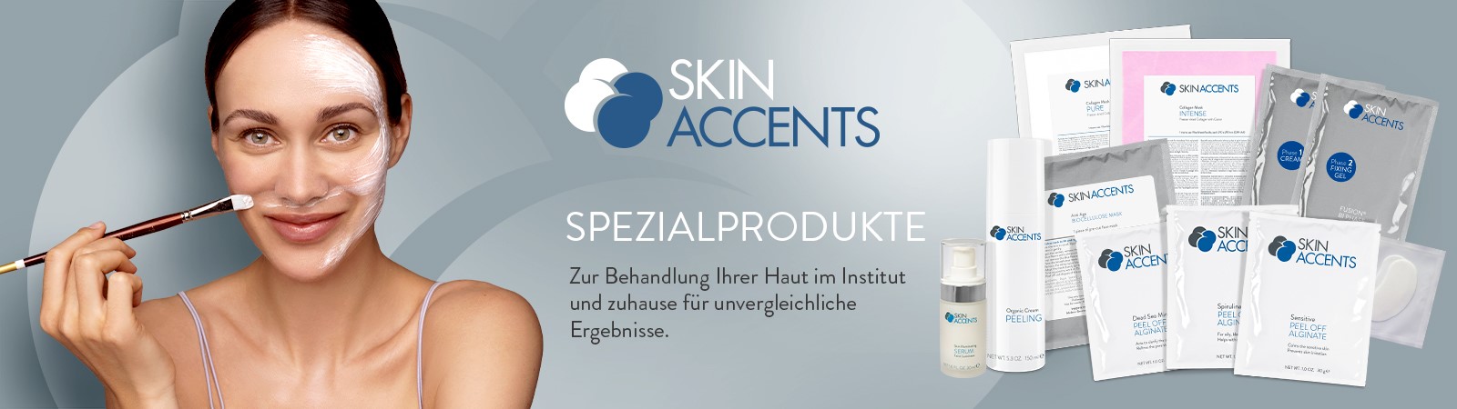 Skin Accents Behandlungsprodukte für die Kosmetikkabine