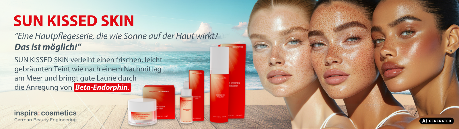 Sun Kissed Skin Pflegelinie