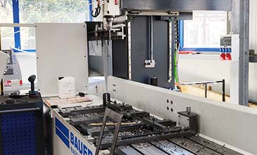CNC-gebohrte Bauteile
