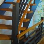 Holztreppe
