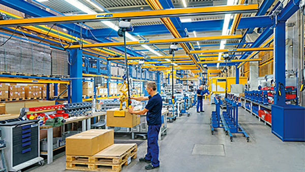 Hängebahnsysteme und KBK-Systeme