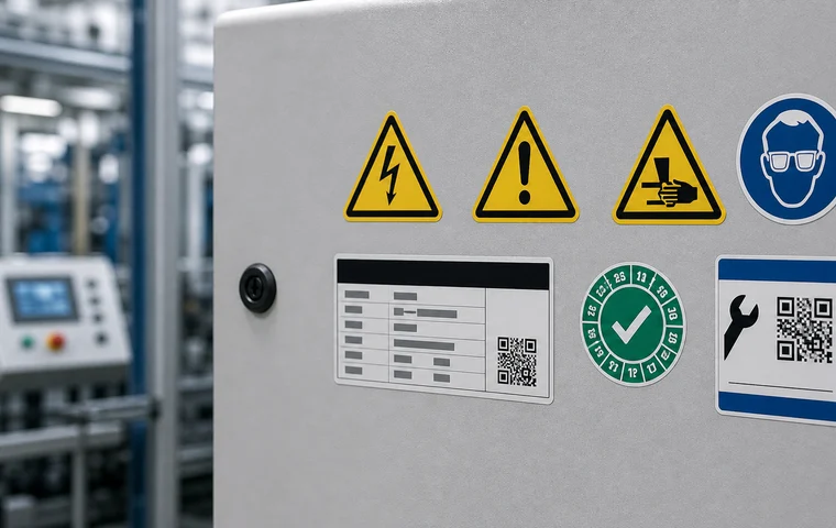 Aufkleber für Industrie & Sicherheit