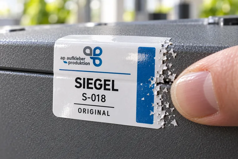 Siegelaufkleber
