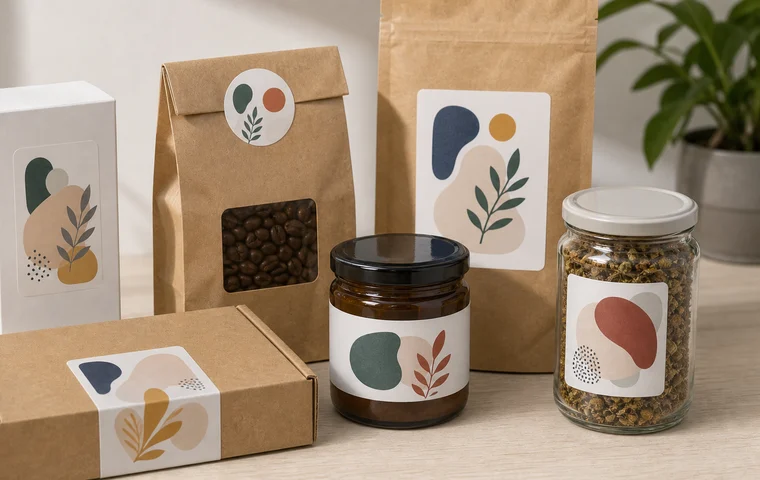 Aufkleber für Produkte & Verpackung