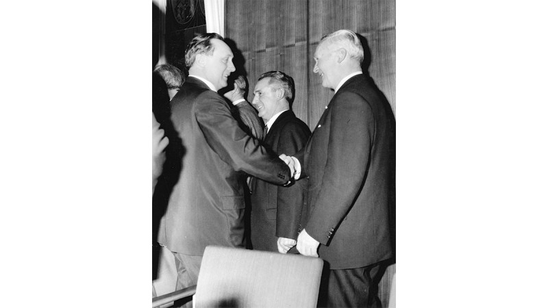Dr. Wilhelm und Dr.-Ing. E.h. Georg Schaeffler, Unternehmensgründer