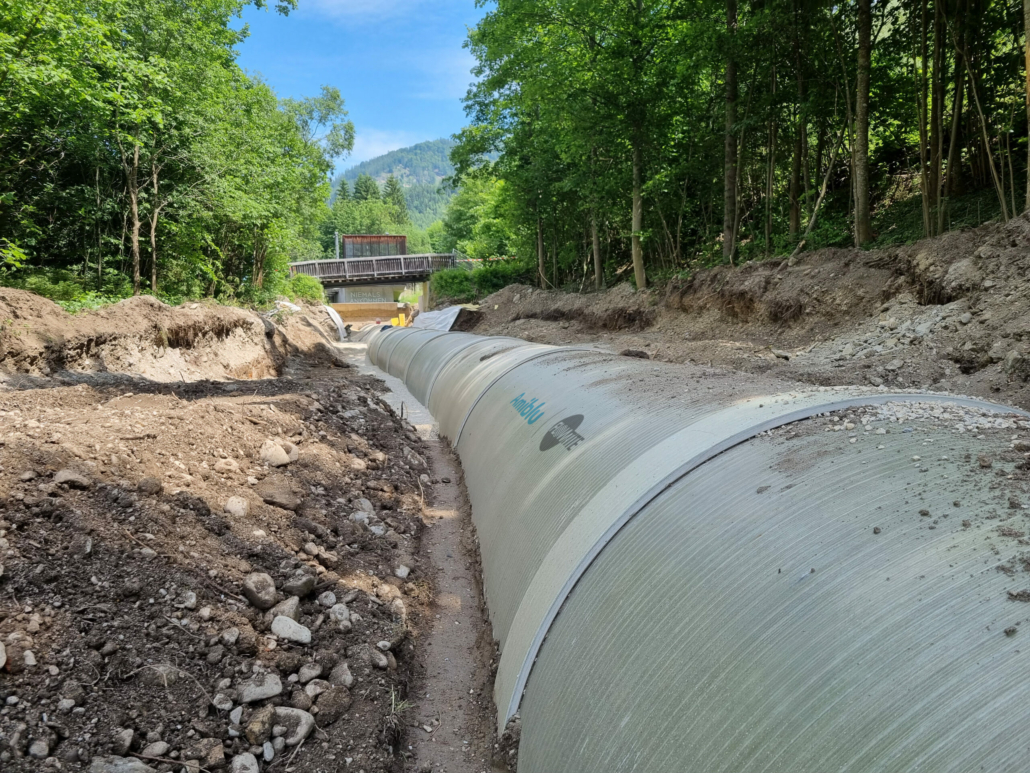 GRP-Rohrsystem Wasserkraft