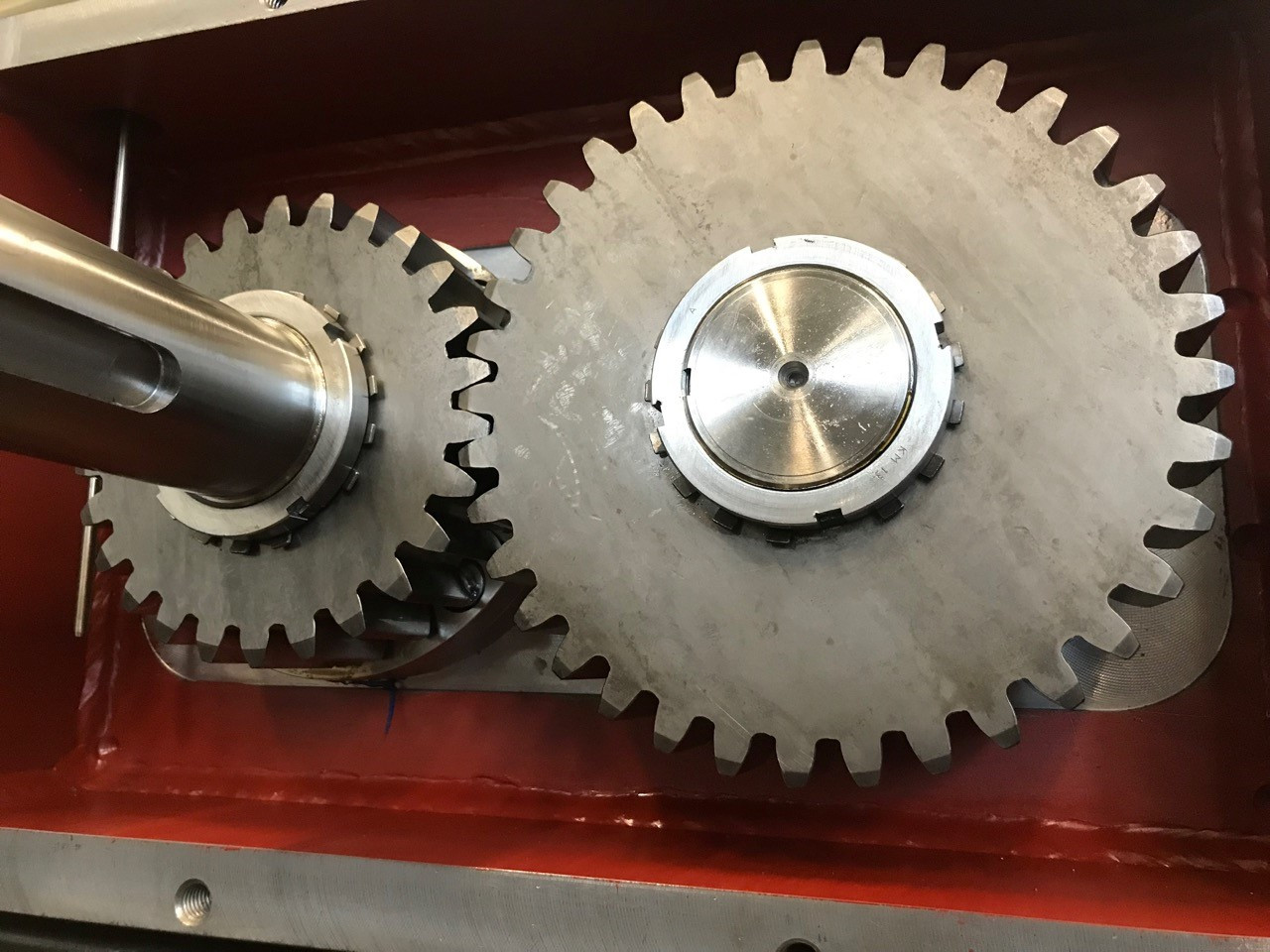 Getriebereparatur in der Werkstatt
