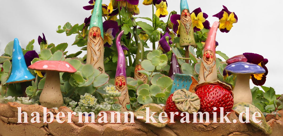 Miniature dream garden objects