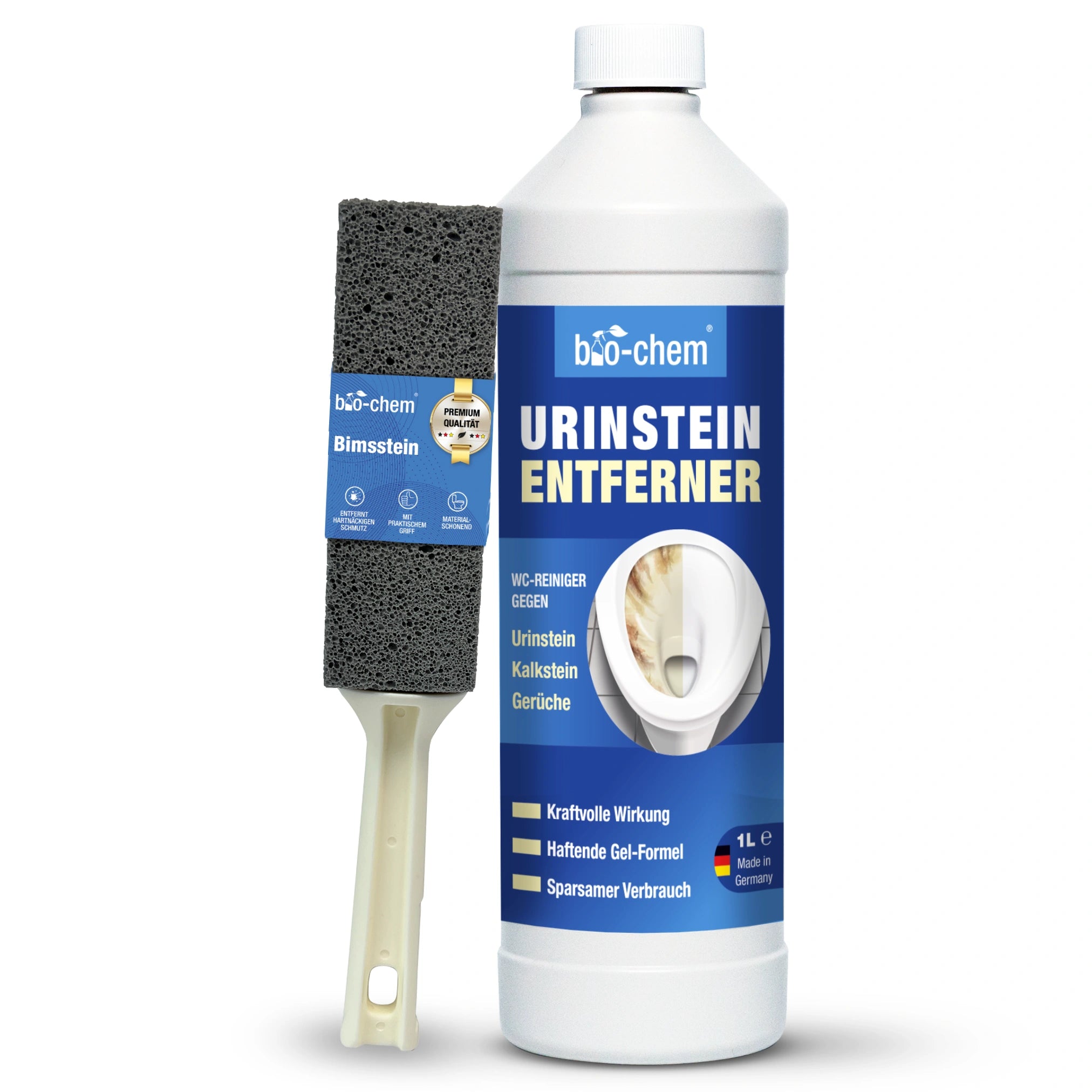Urinsteinentferner (1 L + Bimsstein)